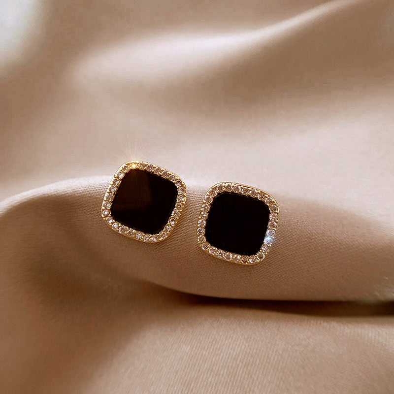 Exquisite Zircon Multi-Shaped Stud Earrings