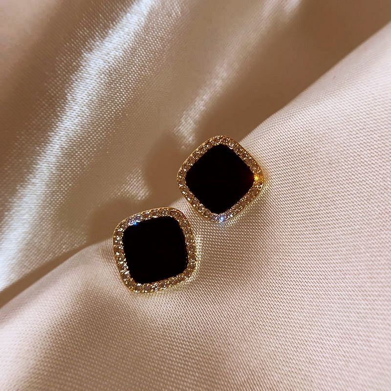 Exquisite Zircon Multi-Shaped Stud Earrings