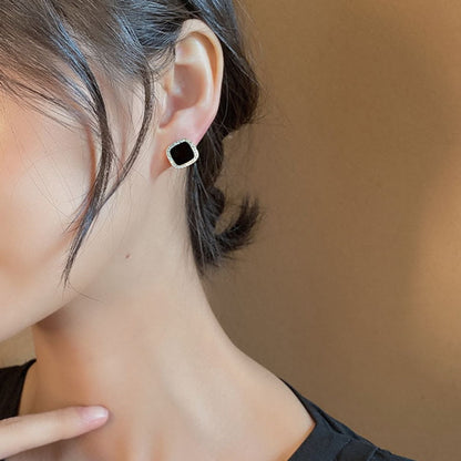 Exquisite Zircon Multi-Shaped Stud Earrings