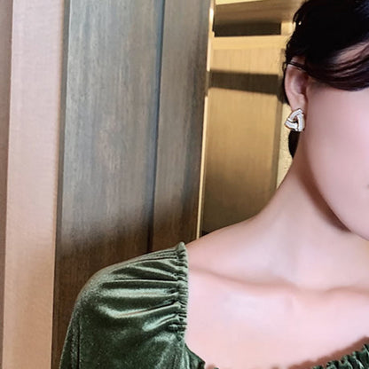 Exquisite Zircon Multi-Shaped Stud Earrings