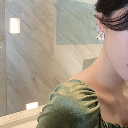 Exquisite Zircon Multi-Shaped Stud Earrings