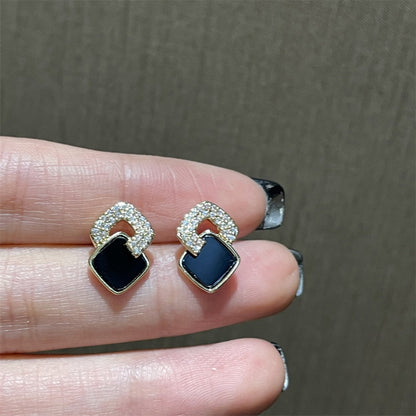 Exquisite Zircon Multi-Shaped Stud Earrings