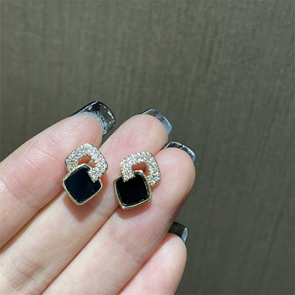 Exquisite Zircon Multi-Shaped Stud Earrings