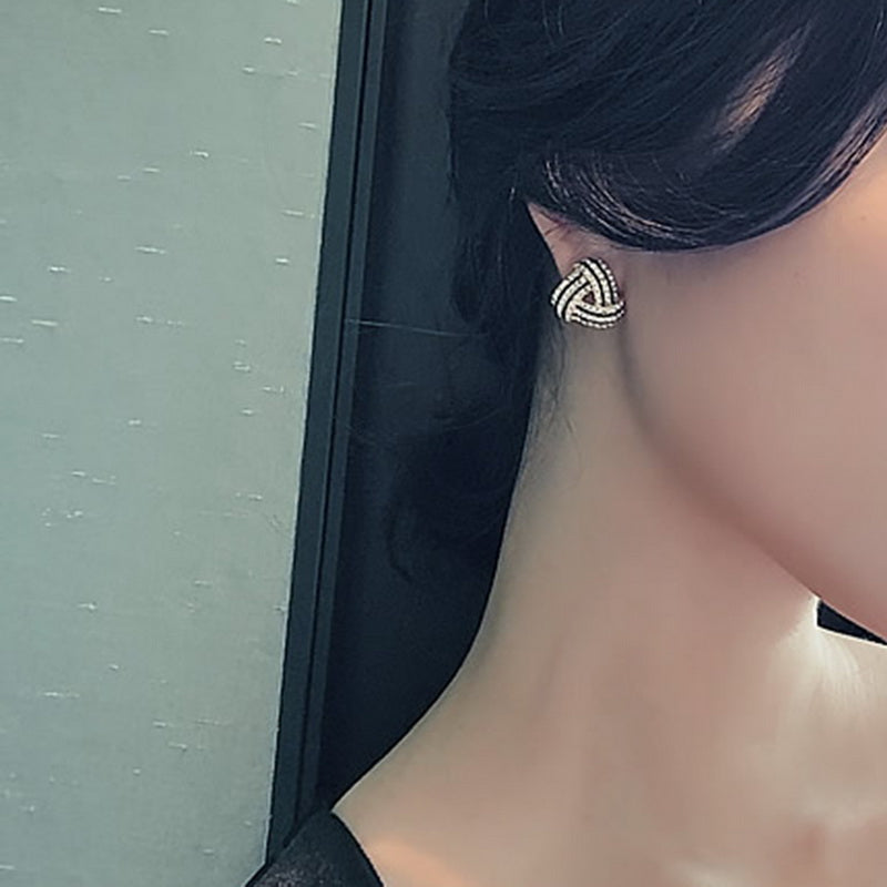 Exquisite Zircon Multi-Shaped Stud Earrings