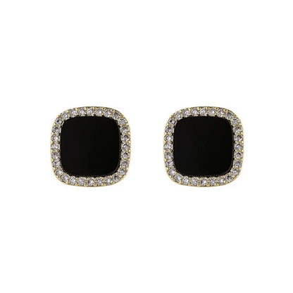 Exquisite Zircon Multi-Shaped Stud Earrings