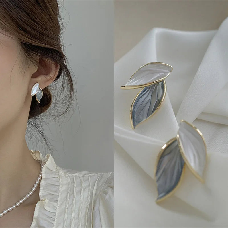 Shiny Rhinestone Frame Zircon Stud Earrings