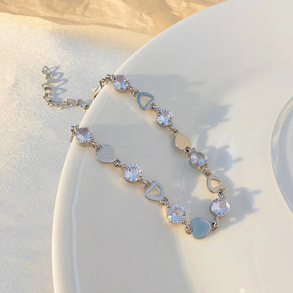 Bohemian Minimalist Multi-Layer Bracelet Set – 6-Piece Fashion Jewelry