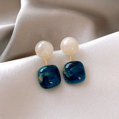French Pearl Drop Earrings – Simulated Pearl Timeless Classics