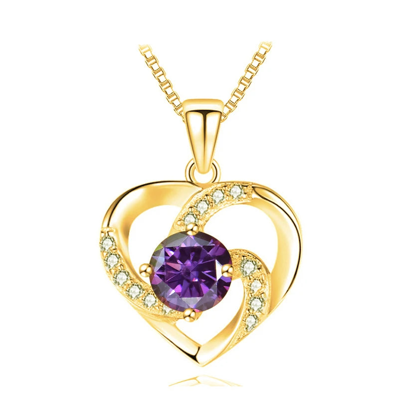 Heart Moissanite Necklace
