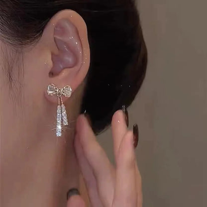 Elegant Multi-Shaped Hoop Drop Earrings