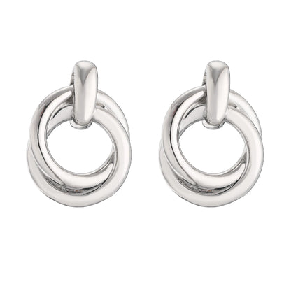 Classic Hollow Drop Earrings