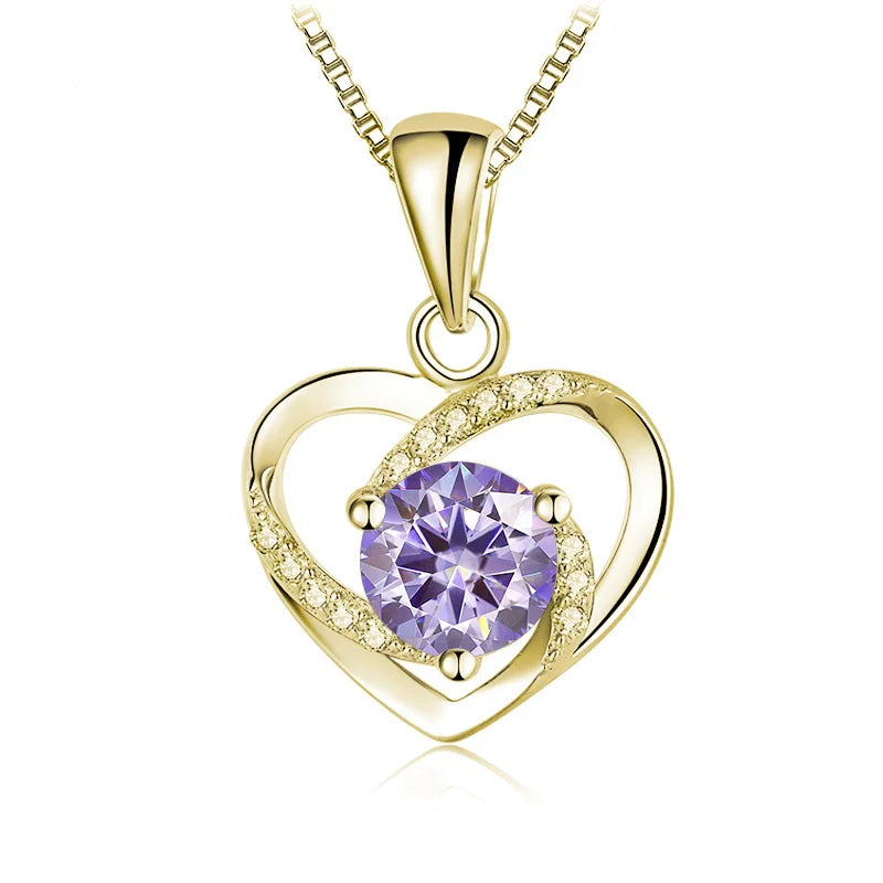 Heart Moissanite Necklace