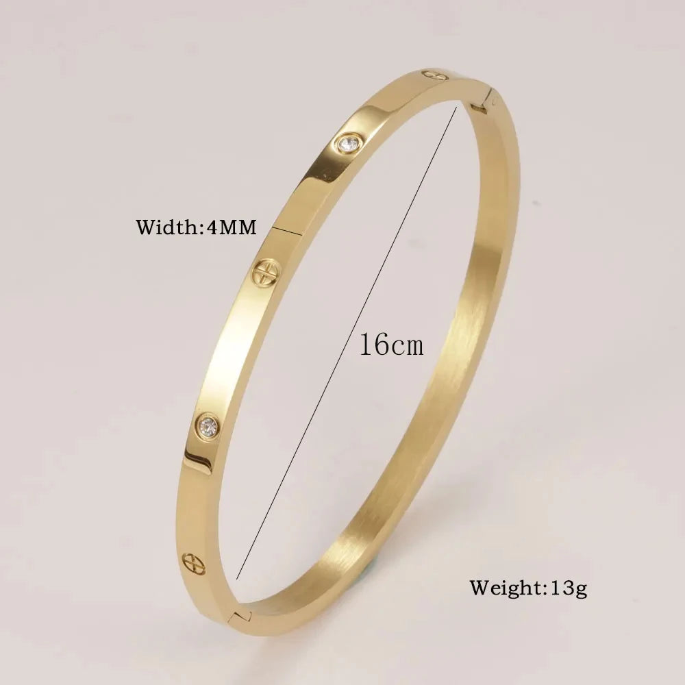 Stainless Steel Cuff Bracelet