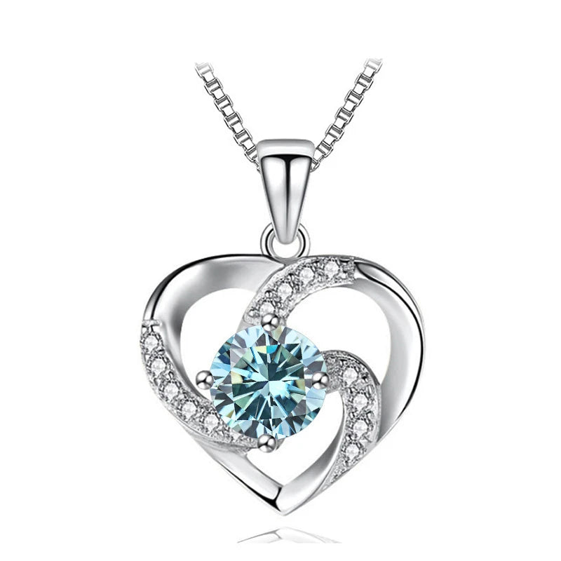 Heart Moissanite Necklace