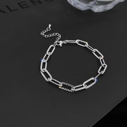 Bohemian Minimalist Multi-Layer Bracelet Set – 6-Piece Fashion Jewelry