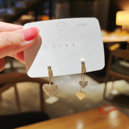 Elegant Multi-Shaped Hoop Drop Earrings