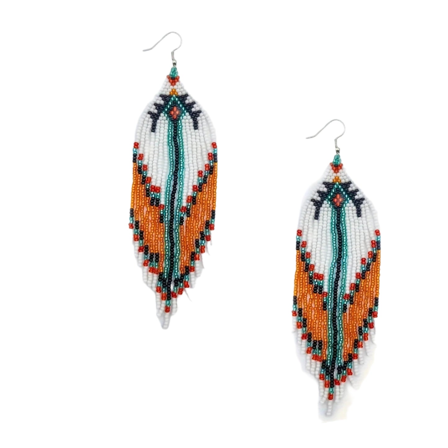 Bohemian Beaded Tassel Earrings – Lightweight Colorful Dangle Drops