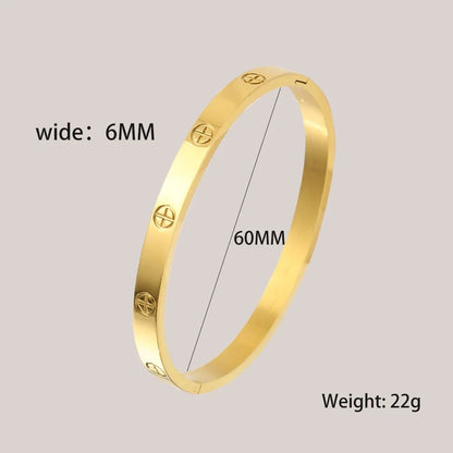 Stainless Steel Cuff Bracelet