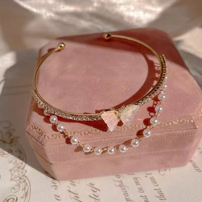 Bohemian Minimalist Multi-Layer Bracelet Set – 6-Piece Fashion Jewelry