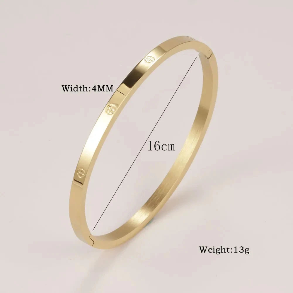 Stainless Steel Cuff Bracelet