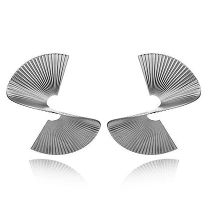 Retro Twisted Spiral Earrings