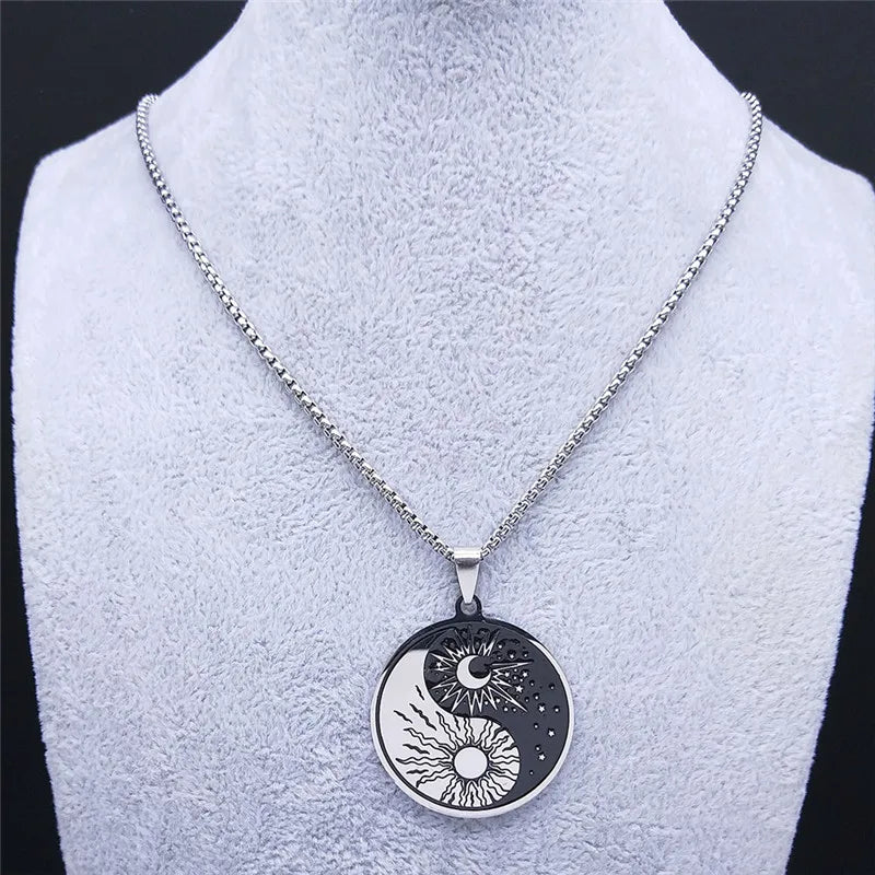 Yin Yang Pendant Necklace
