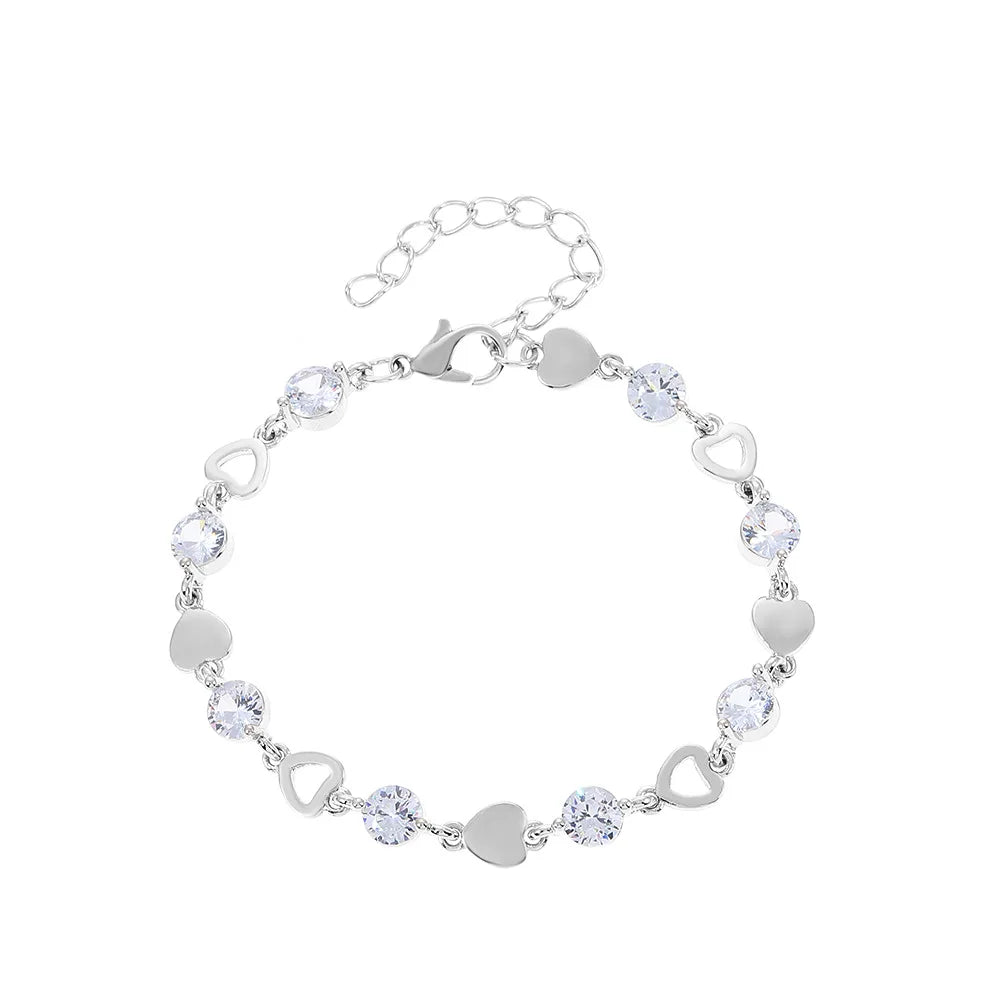 Bohemian Minimalist Multi-Layer Bracelet Set – 6-Piece Fashion Jewelry