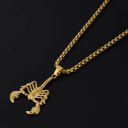 Tree of Life Scorpion Ankh Pendant Necklace