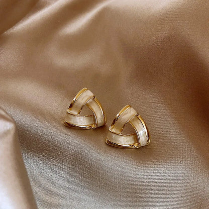 Exquisite Zircon Multi-Shaped Stud Earrings