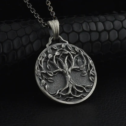 Vintage Tree of Life Pendant Necklace