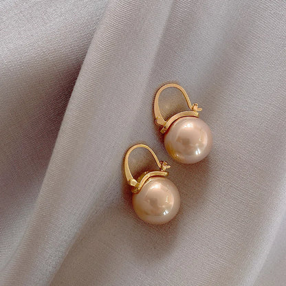 French Pearl Drop Earrings – Simulated Pearl Timeless Classics