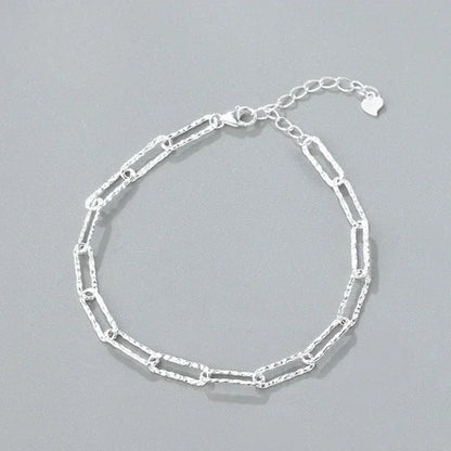 Star Chain Tassel Bracelet – Blue Crystal Beads Elastic Rope