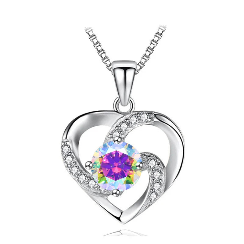 Heart Moissanite Necklace