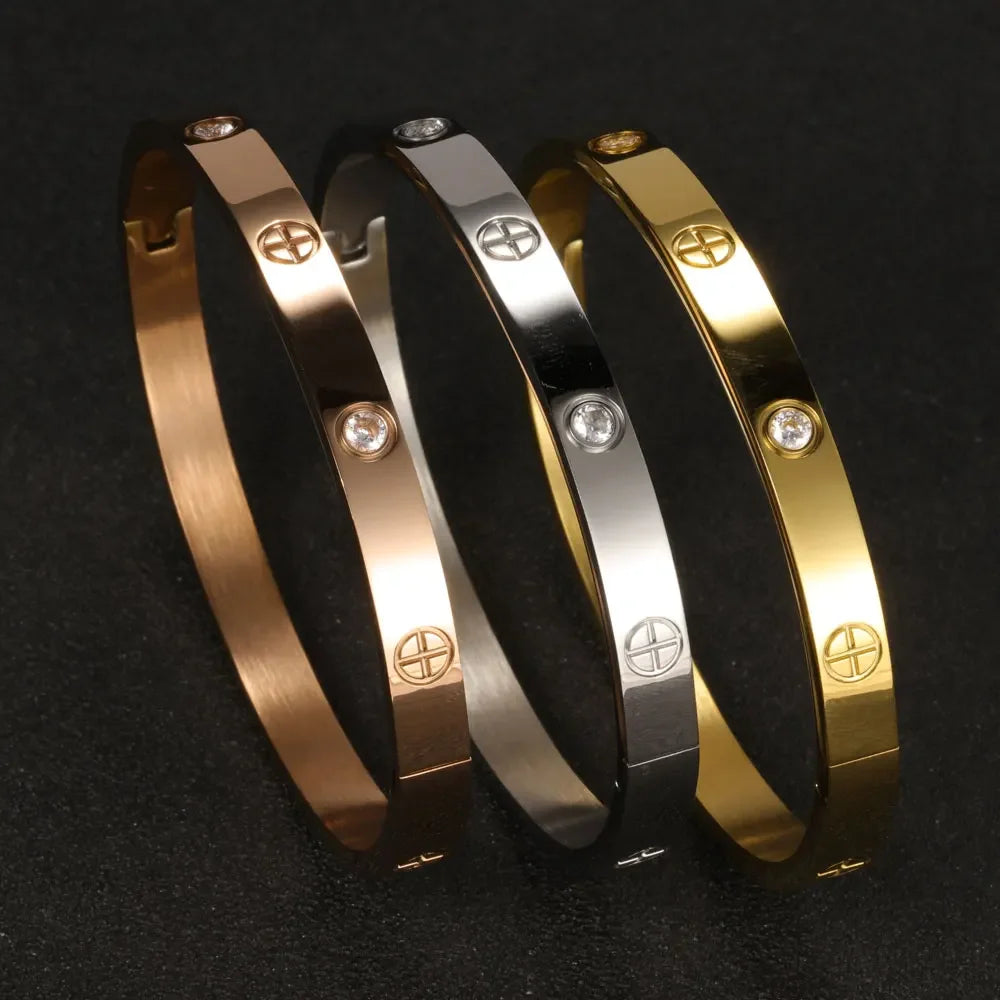 Stainless Steel Cuff Bracelet