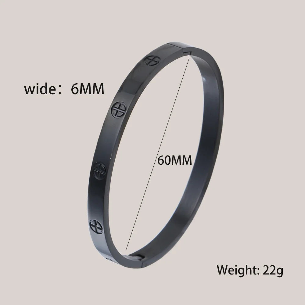 Stainless Steel Cuff Bracelet