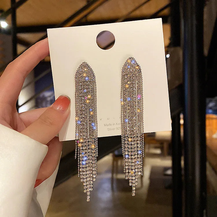 Elegant Multi-Shaped Hoop Drop Earrings