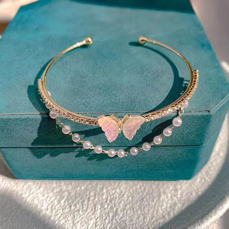 Bohemian Minimalist Multi-Layer Bracelet Set – 6-Piece Fashion Jewelry