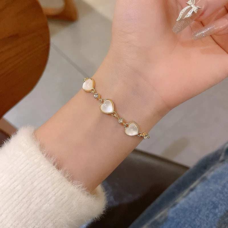 Bohemian Minimalist Multi-Layer Bracelet Set – 6-Piece Fashion Jewelry