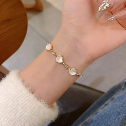 Bohemian Minimalist Multi-Layer Bracelet Set – 6-Piece Fashion Jewelry