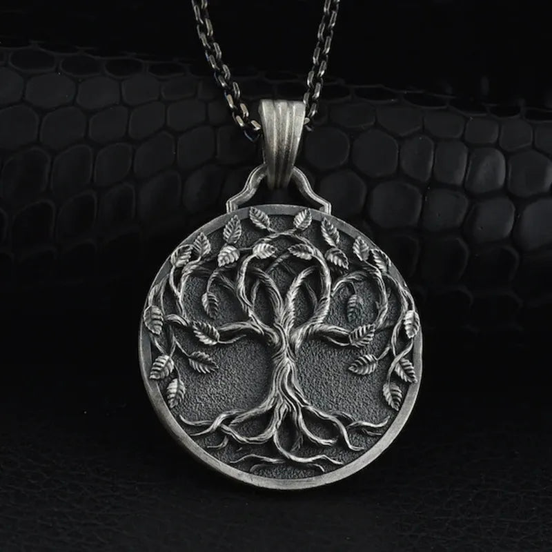 Vintage Tree of Life Pendant Necklace