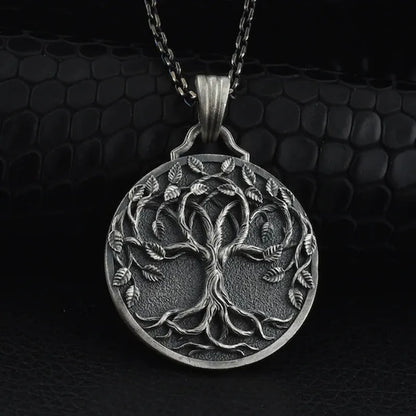 Vintage Tree of Life Pendant Necklace