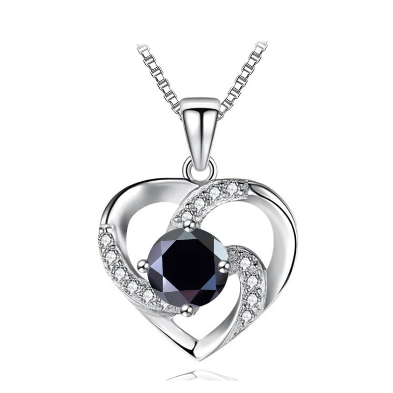 Heart Moissanite Necklace
