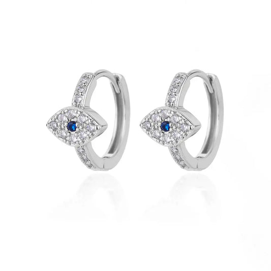 Golden/Silvery Multi-Shaped Hoop Earrings