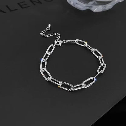 Bohemian Minimalist Multi-Layer Bracelet Set – 6-Piece Fashion Jewelry