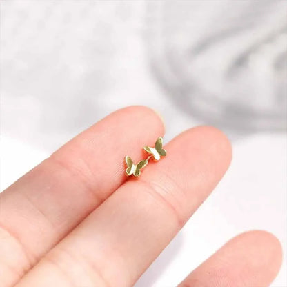 Heart Wings Stars Butterflies Small Stud Earrings
