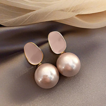 French Pearl Drop Earrings – Simulated Pearl Timeless Classics