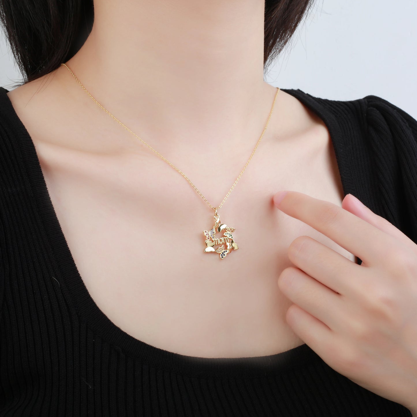 Multi-Style Gold-Plated Pendant Necklace