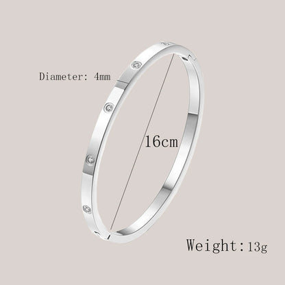 Stainless Steel Cuff Bracelet