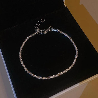 Luxury Cubic Zirconia Tennis Bracelet – Gold, Rose Gold & Silver