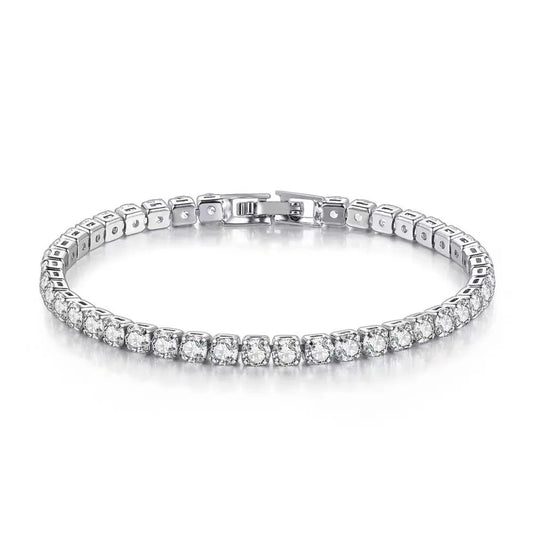 S925 Sterling Silver Tennis Bracelet